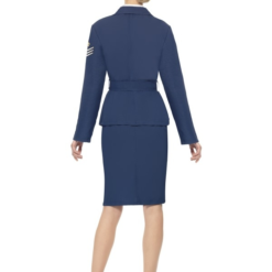 WW2 Air Force Kapitein Dames Kostuum -Feestkleding Winkel 600x800 608
