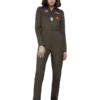 Top Gun Ladies Kostuum Khaki -Feestkleding Winkel 600x800 625