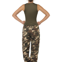 Khaki Camo Camouflage Leger Army Kostuum 7 Khaki Camo Camouflage Leger Army Kostuum -Feestkleding Winkel 600x800 665