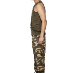 Khaki Camo Camouflage Heren Leger Kostuum -Feestkleding Winkel 600x800 669