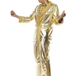Gouden Elvis Lamé 70's Heren Kostuum -Feestkleding Winkel 600x800 721