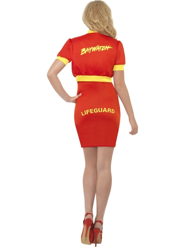 Baywatch Beach Lifequard Dames Kostuum 6 Baywatch Beach Lifequard Dames Kostuum - Afbeelding 4