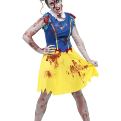 Zombie Miss Snow Tiener Halloween Kostuum