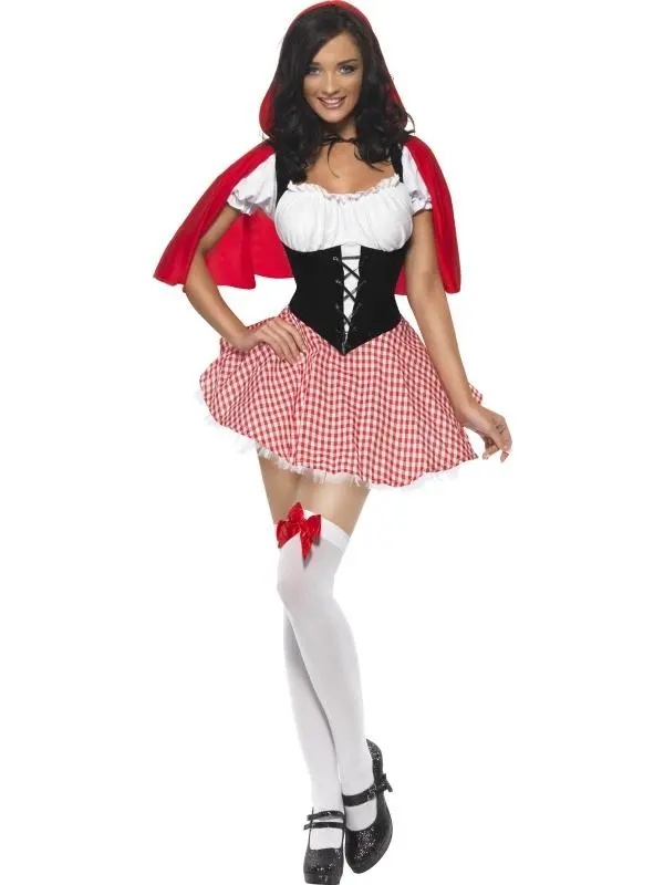 Red Riding Hood Roodkapje Kostuum 4 Red Riding Hood Roodkapje Kostuum - Afbeelding 2