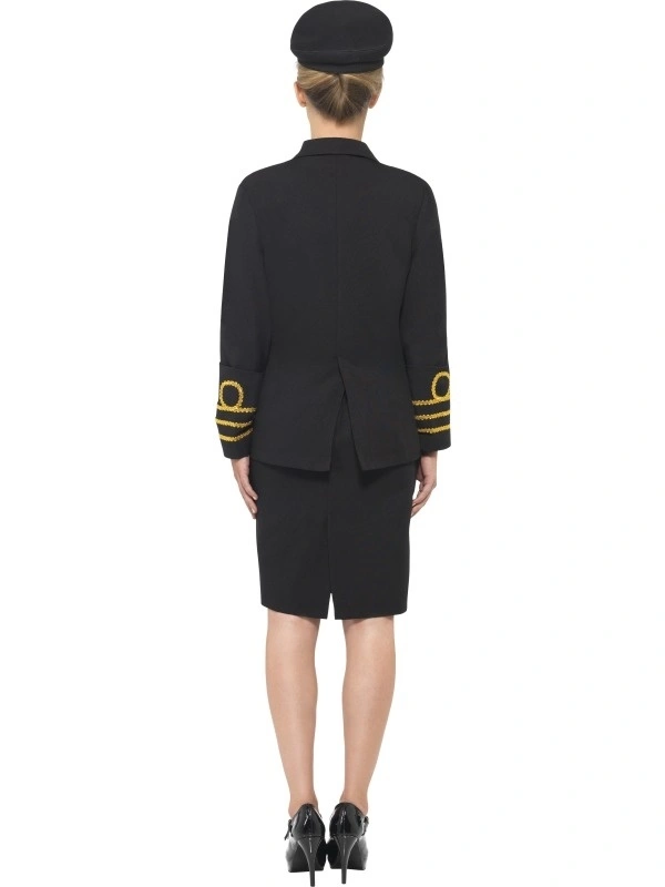 Navy Officer Officiere Kostuum 4 Navy Officer Officiere Kostuum - Afbeelding 2