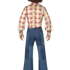 1970's Retro Broek Denim Look -Feestkleding Winkel 600x800 851