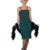 Flapper Kostuum Teal Green Lang -Feestkleding Winkel 600x800 869