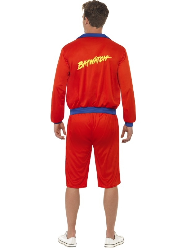 Baywatch Beach Lifeguard Heren Kostuum 6 Baywatch Beach Lifeguard Heren Kostuum - Afbeelding 4