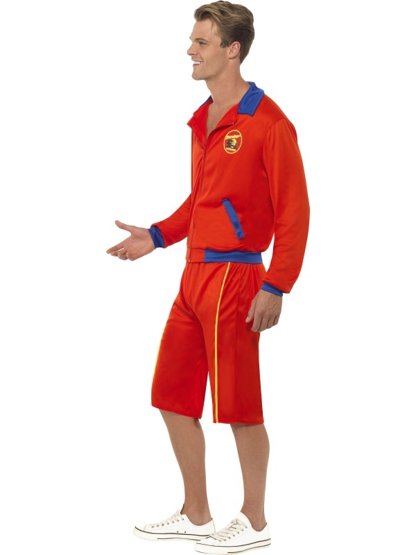Baywatch Beach Lifeguard Heren Kostuum 7 Baywatch Beach Lifeguard Heren Kostuum - Afbeelding 5