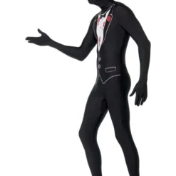 Beschoten Gangster Halloween Morph Suit Second Skin Kostuum -Feestkleding Winkel 600x800 900