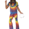 1960's Tie Dye Hippie Heren Verkleedkostuum -Feestkleding Winkel 600x800 917