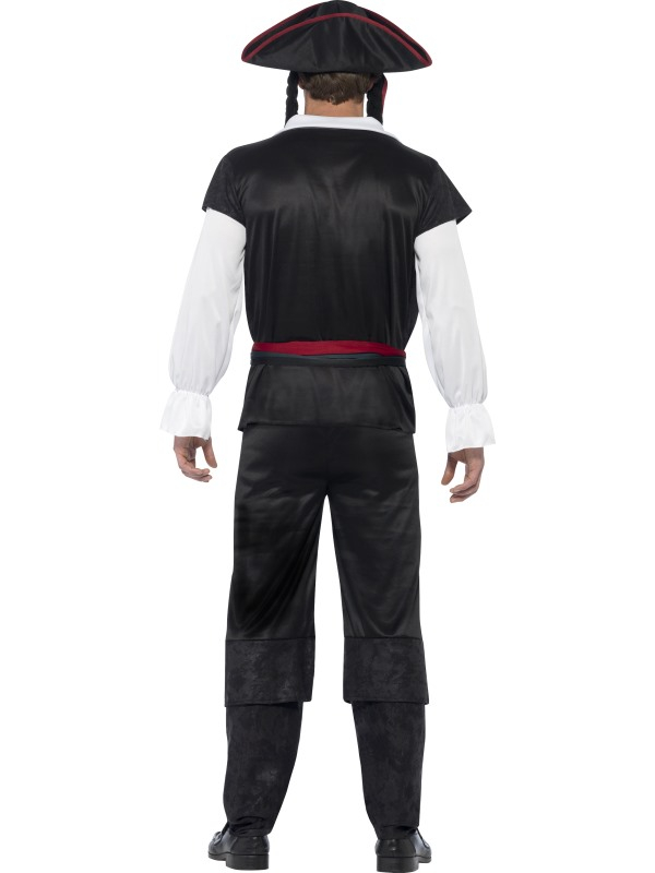 Aye Aye Piraten Kapitein Heren Kostuum 4 Aye Aye Piraten Kapitein Heren Kostuum - Afbeelding 2