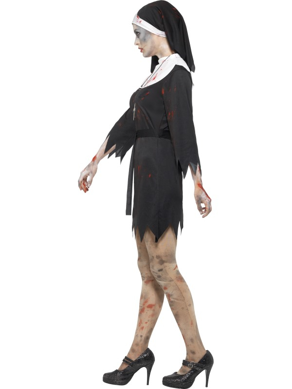 Zombie Non Horror Zuster Kostuum 5 Zombie Non Horror Zuster Kostuum - Afbeelding 3